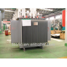 Three phase oil immersed 11/0.4kv power transformer